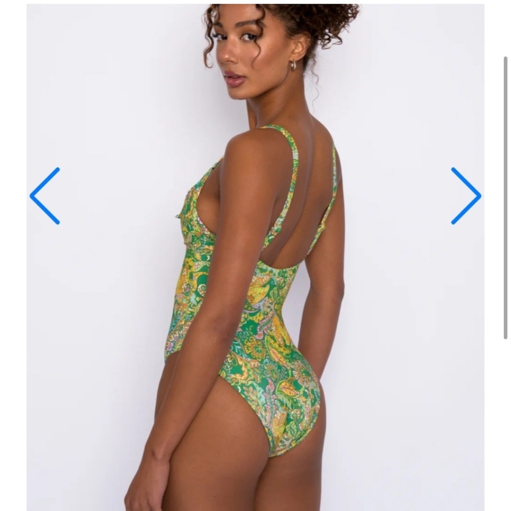 Skatie Nikki One Piece Swim NWT Riviera - Picture 2 of 6